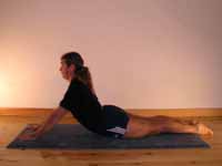 Posture cobra ecole yoga aix