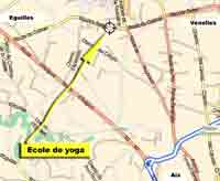Plan Ecole de Yoga d'Aix en Provence